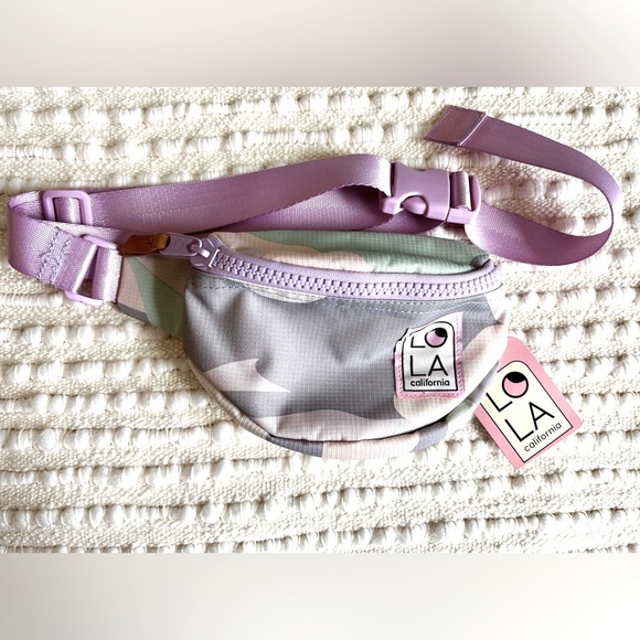 Lola Moonbeam Bum Bag in Pastel Camo - Picture 3 of 6